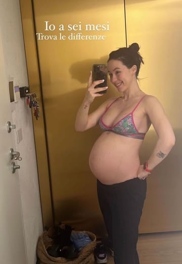 Aurora Ramazzotti è diventata mamma per la prima volta a marzo.