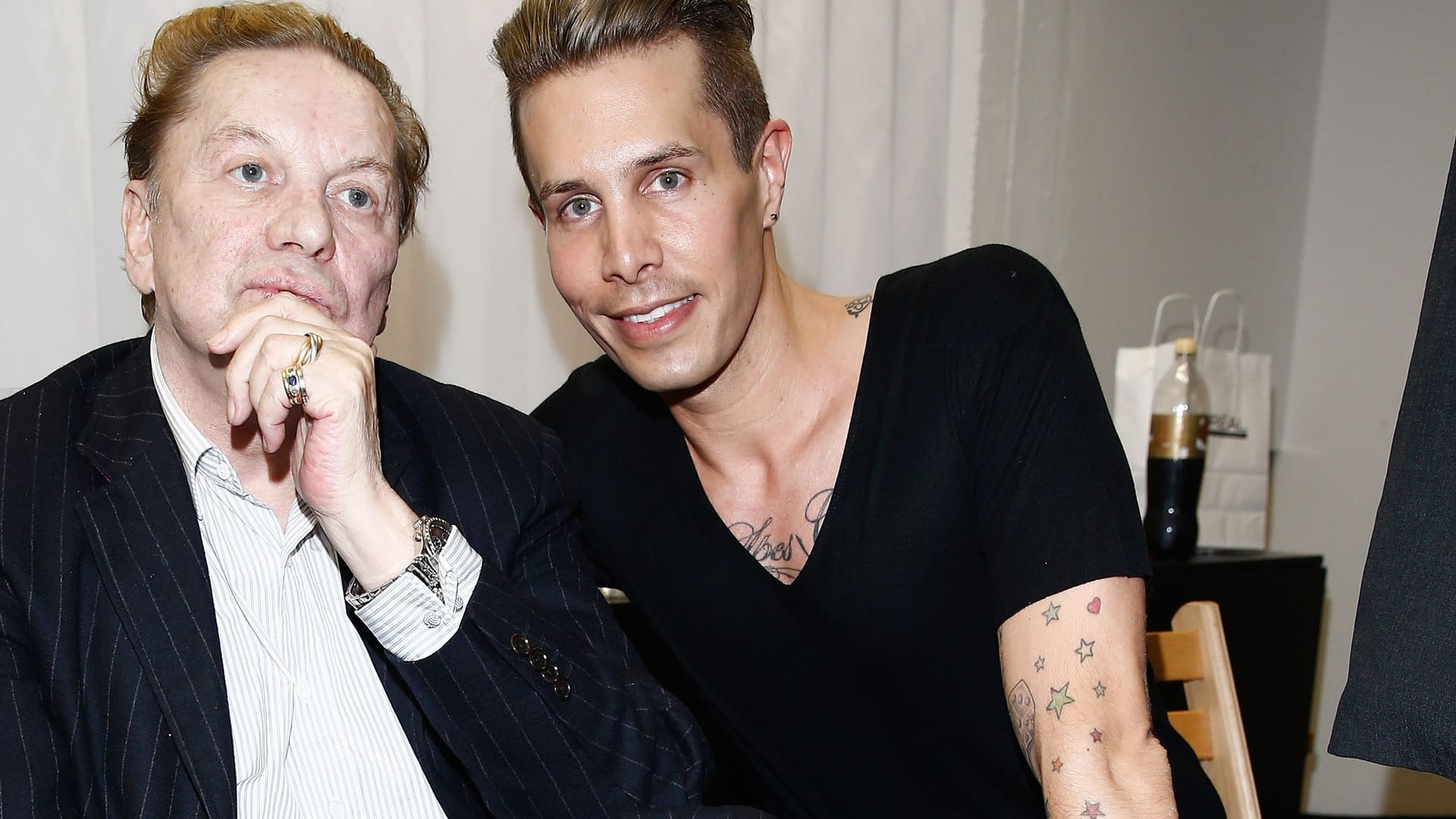 Helmut Berger und Florian Wess: Der Schauspieler und der Realitystar waren 2015 liiert.