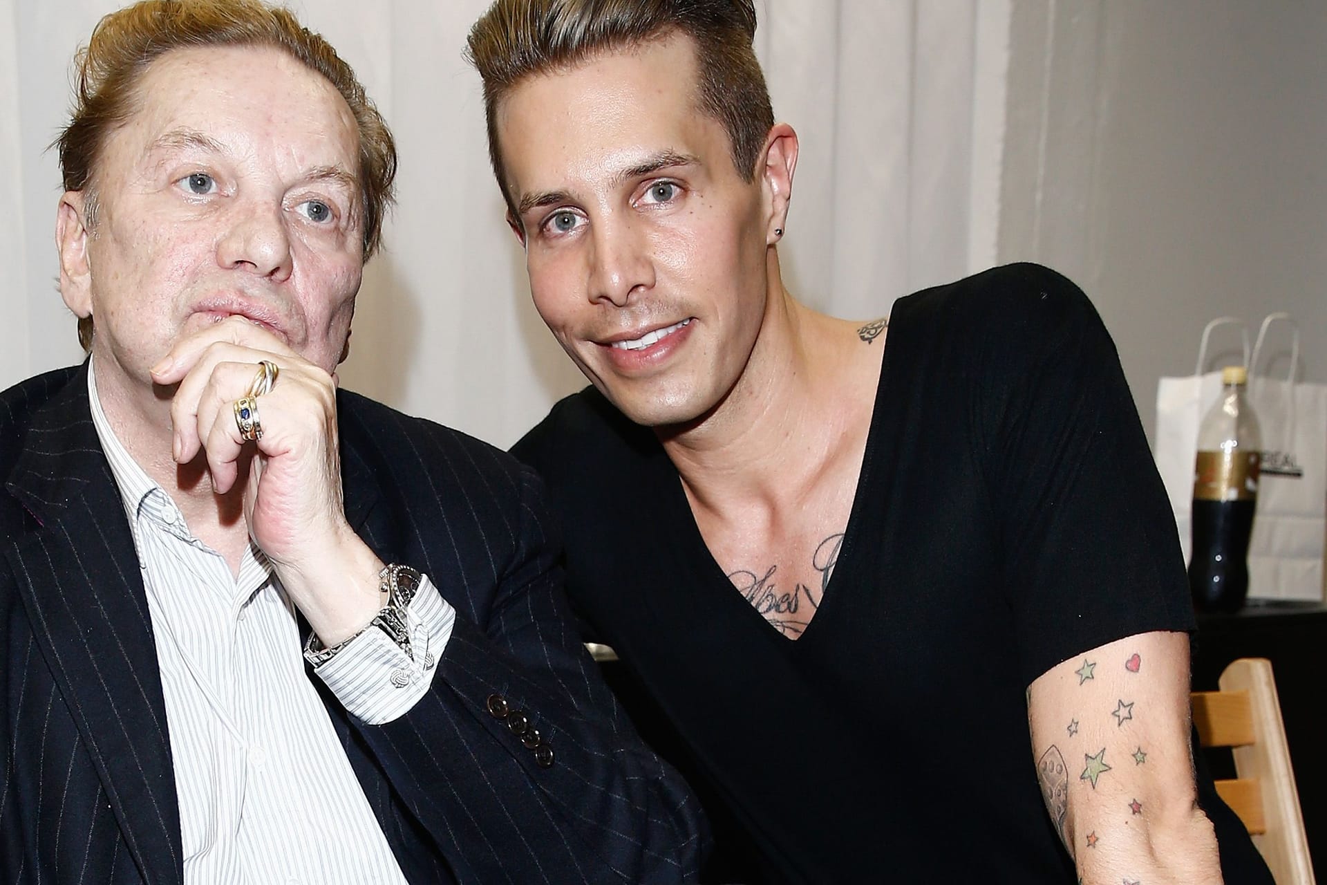 Helmut Berger und Florian Wess: Der Schauspieler und der Realitystar waren 2015 liiert.