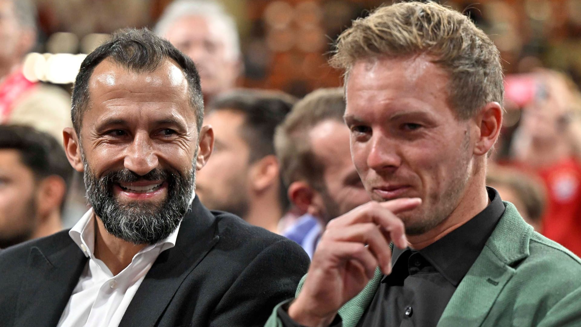 Hasan Salihamidžić (l.) und Julian Nagelsmann sind beim FC Bayern Geschichte.