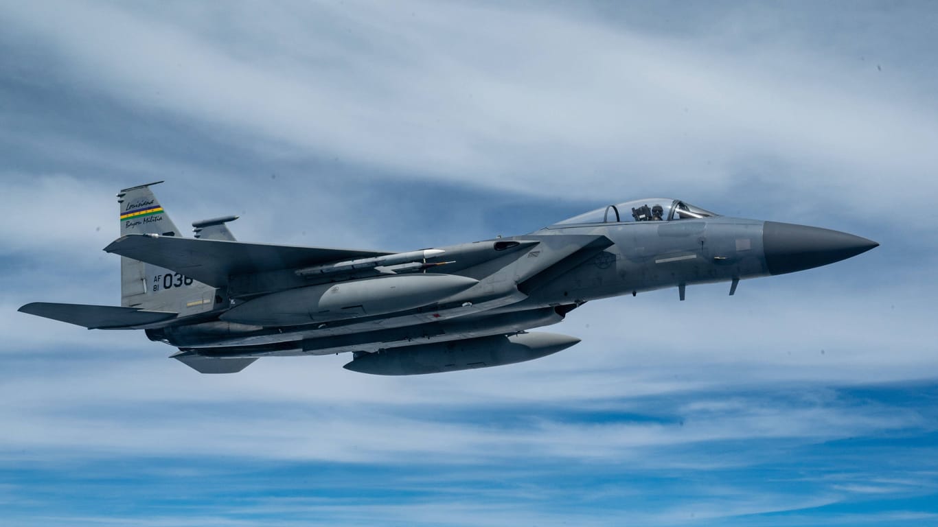 F-15 Eagle: Die "Adler" werden in den USA von Boeing hergestellt.