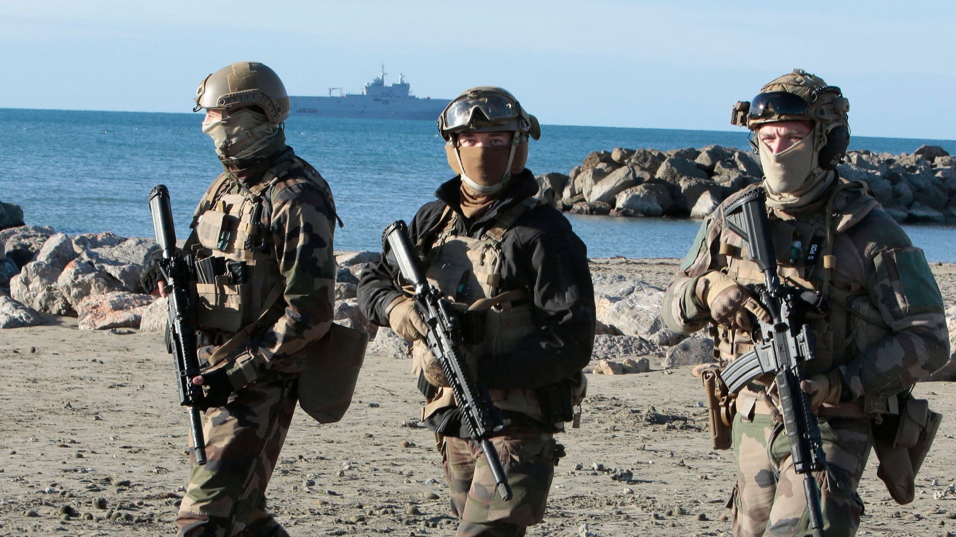 Französische Soldaten (Symbolbild): Frankreich hat erstmals eine Hyperschallrakete getestet.