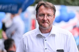Robert Sesselmann (AfD), neuer Landrat im Thüringer Landkreis Sonneberg: Er setzte sich gegen Jürgen Kopper (CDU) durch.