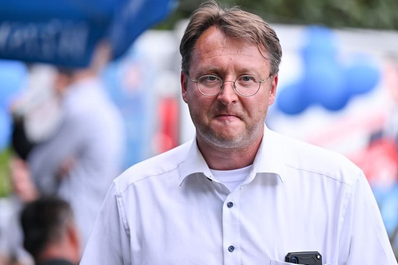 Robert Sesselmann (AfD), neuer Landrat im Thüringer Landkreis Sonneberg: Er setzte sich gegen Jürgen Kopper (CDU) durch.