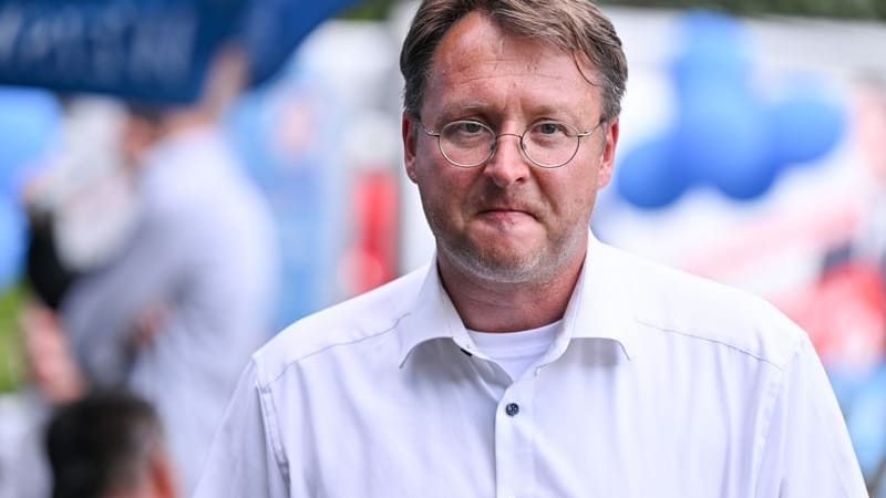 Robert Sesselmann (AfD), neuer Landrat im Thüringer Landkreis Sonneberg: Er setzte sich gegen Jürgen Kopper (CDU) durch.