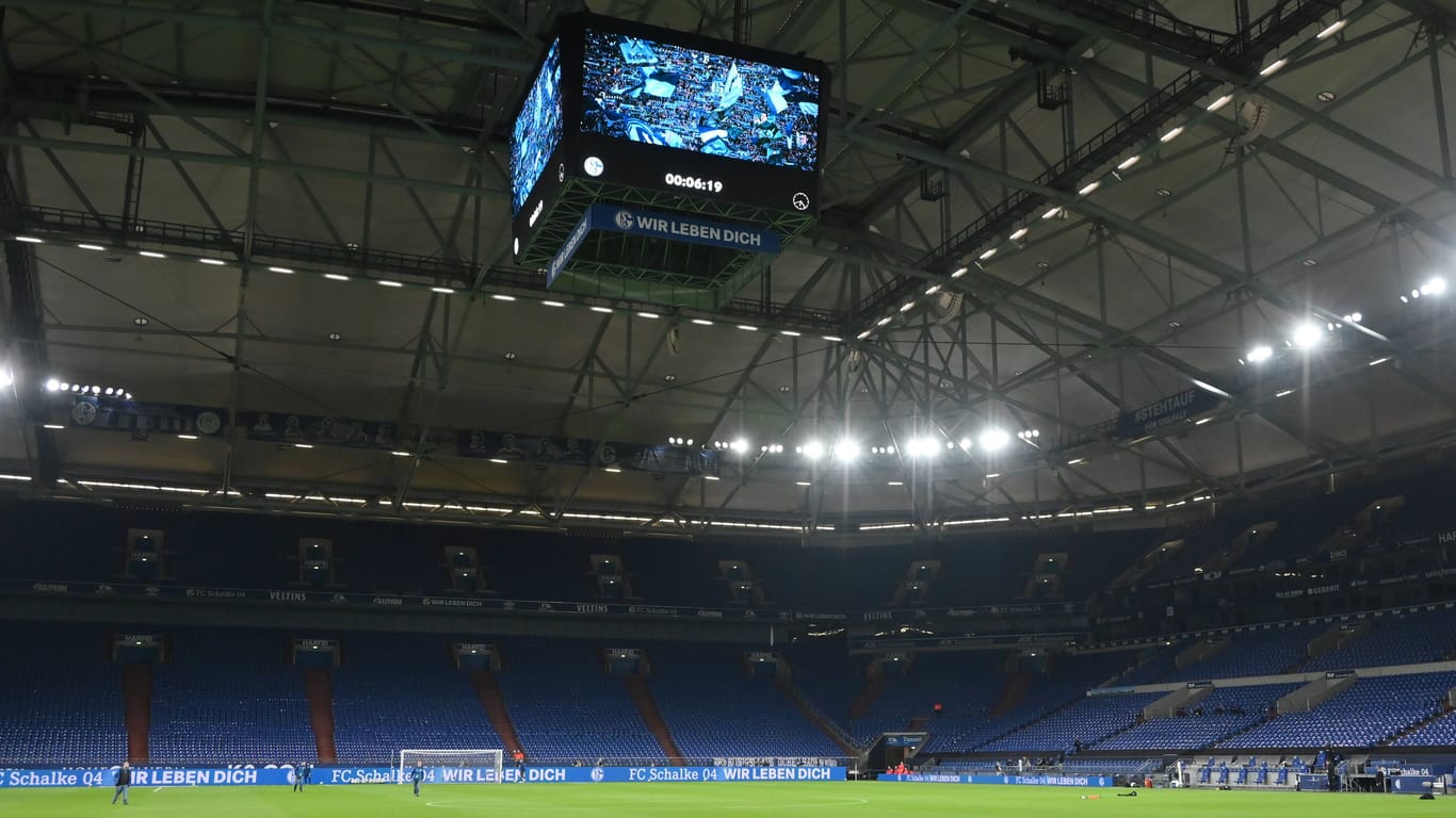 Die Veltins Arena: Bei Spielen des FC Schalke 04 bleibt kein Platz leer.