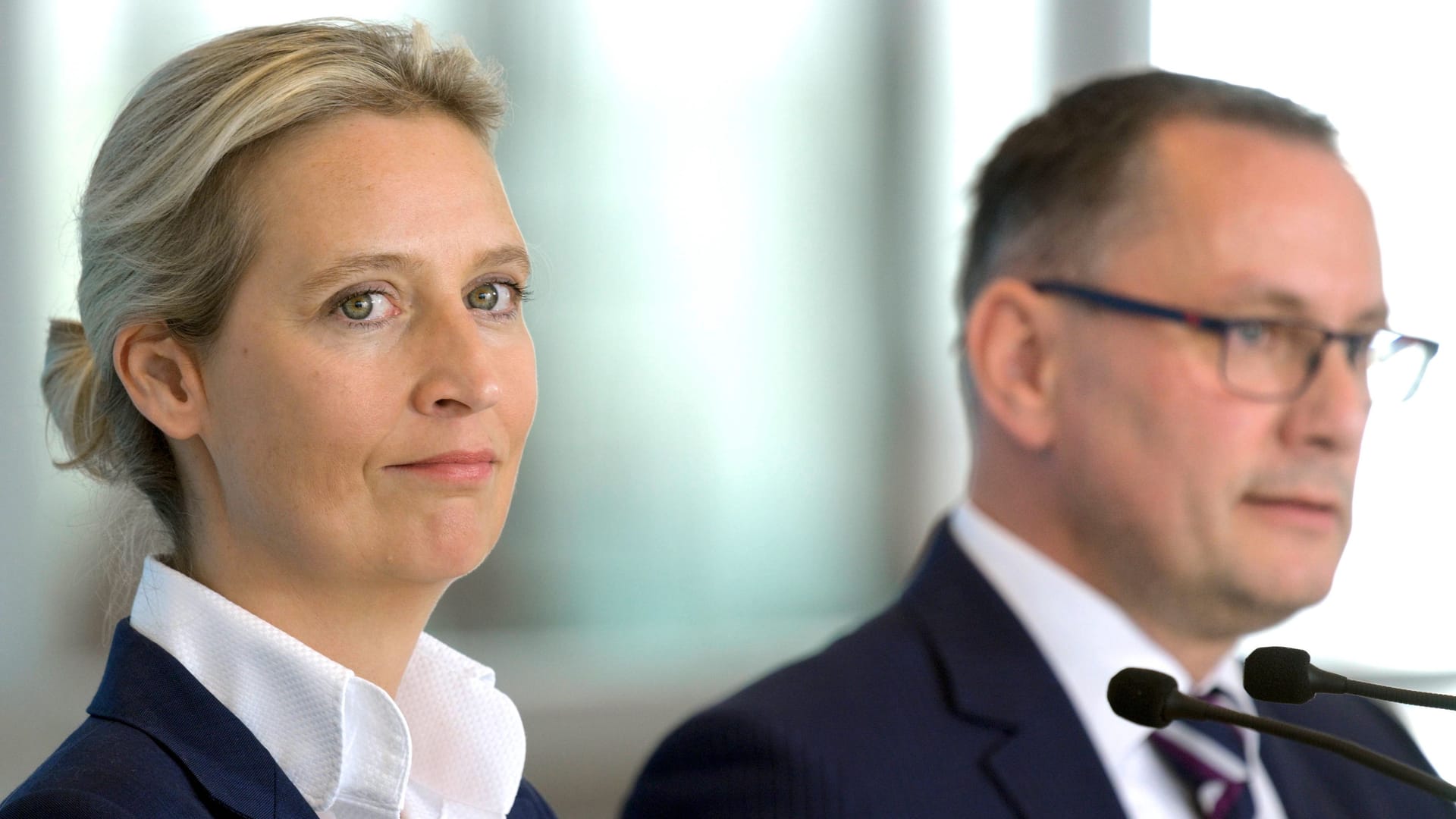 Alice Weidel und Tino Chrupalla: Die AfD-Politiker sind politisch erfolgreich.