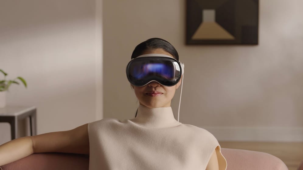Apple Vision Pro: Das Unternehmen bringt seine Datenbrille im kommenden Jahr auf den Markt.