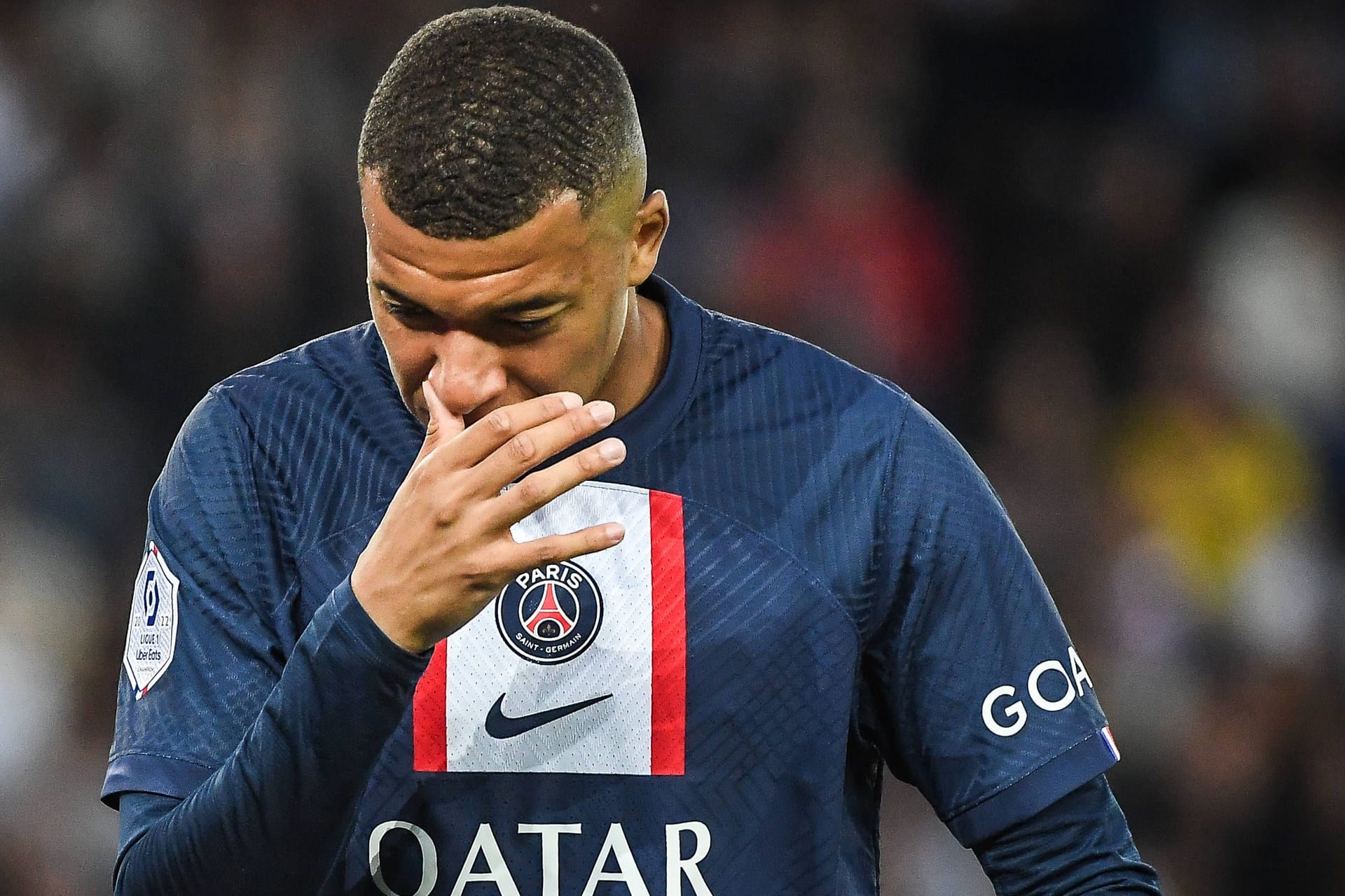 Kylian Mbappé: Der Franzose könnte schon bald in einem anderen Trikot auflaufen.