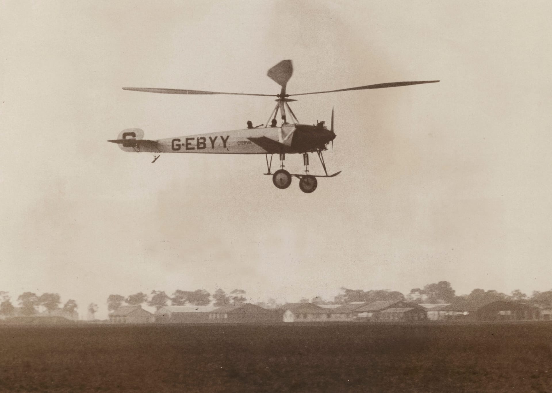 1931: Halb Hubschrauber, halb Flugzeug 1931: Halb Hubschrauber, halb Flugzeug