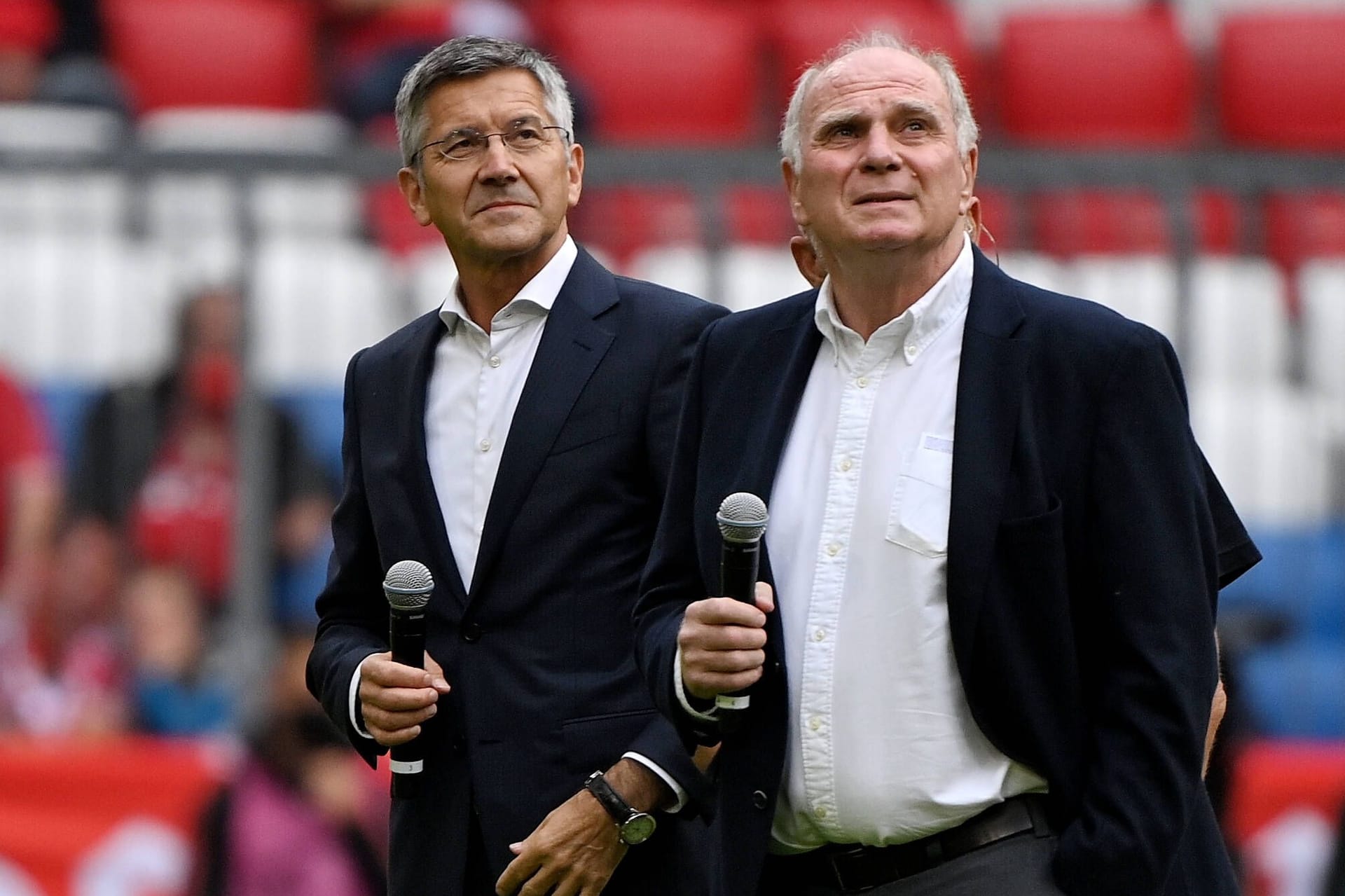 Herbert Hainer (l.) und Uli Hoeneß: In den kommenden Wochen ist beim FC Bayern viel zu tun.