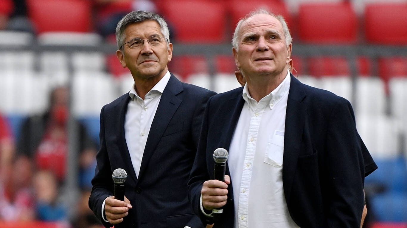 Herbert Hainer (l.) und Uli Hoeneß: In den kommenden Wochen ist beim FC Bayern viel zu tun.