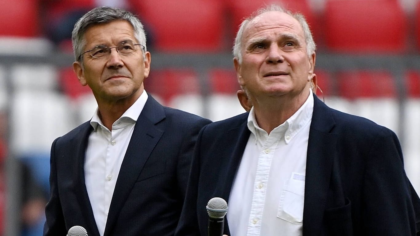 Herbert Hainer (l.) und Uli Hoeneß: In den kommenden Wochen ist beim FC Bayern viel zu tun.