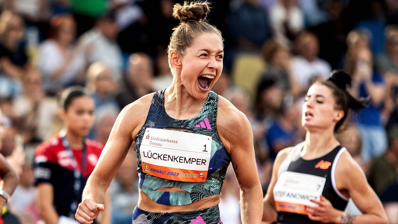 Gina Lückenkemper: Die Sprinterin ist in Topform.