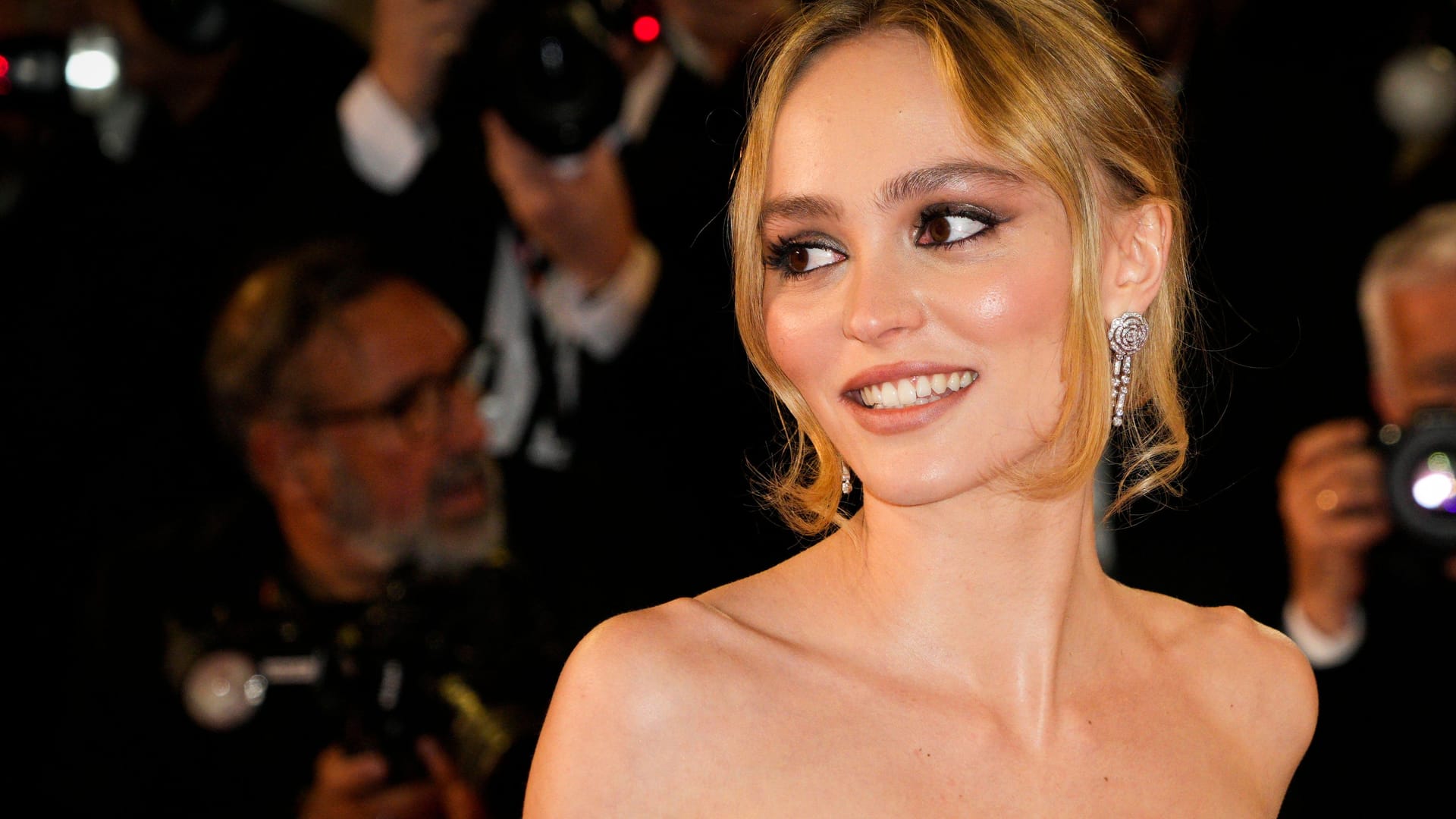 Lily-Rose Depp: Die Tochter von Johnny Depp ist in einer neuen Serie zu sehen.