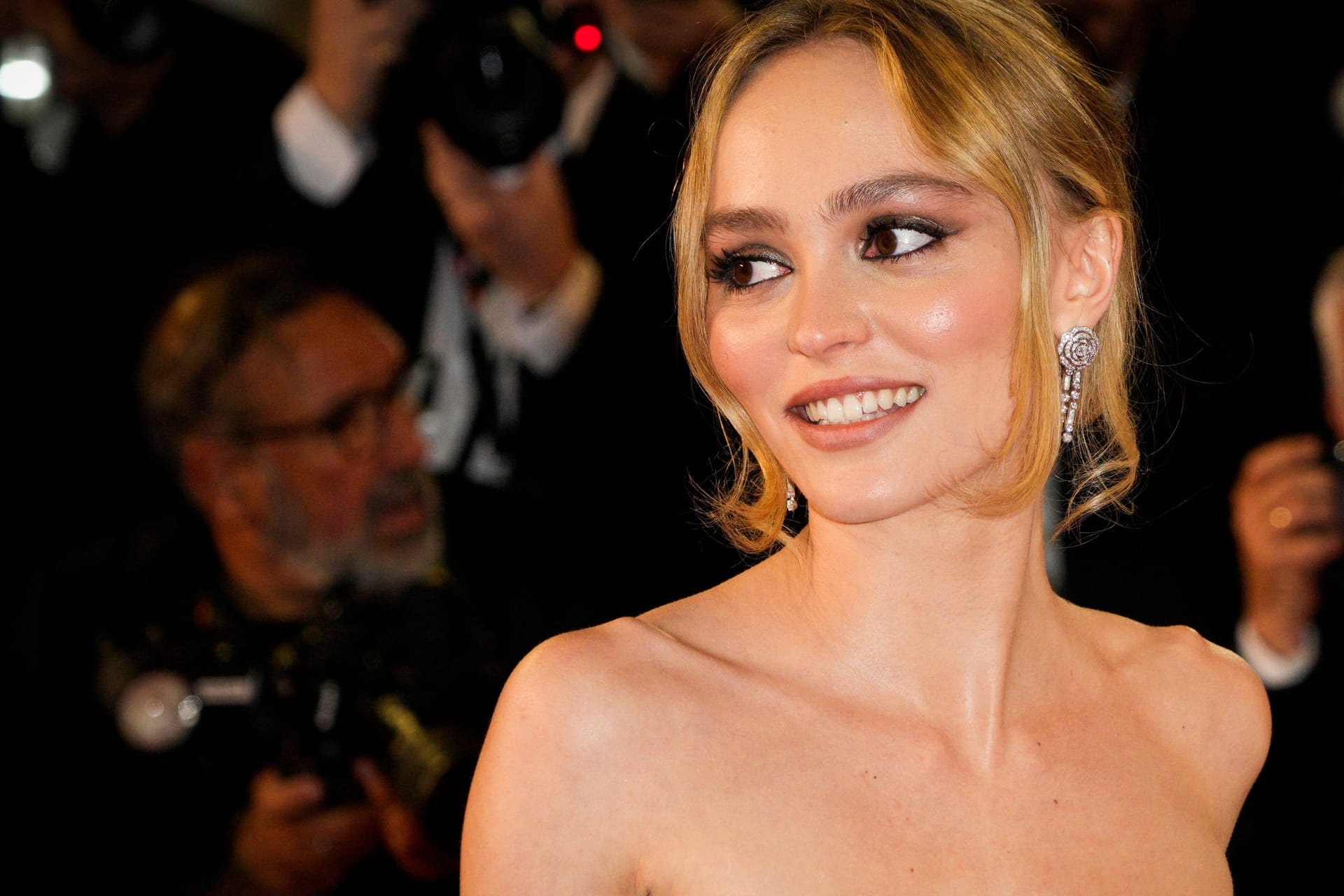 Lily-Rose Depp: Die Tochter von Johnny Depp ist in einer neuen Serie zu sehen.