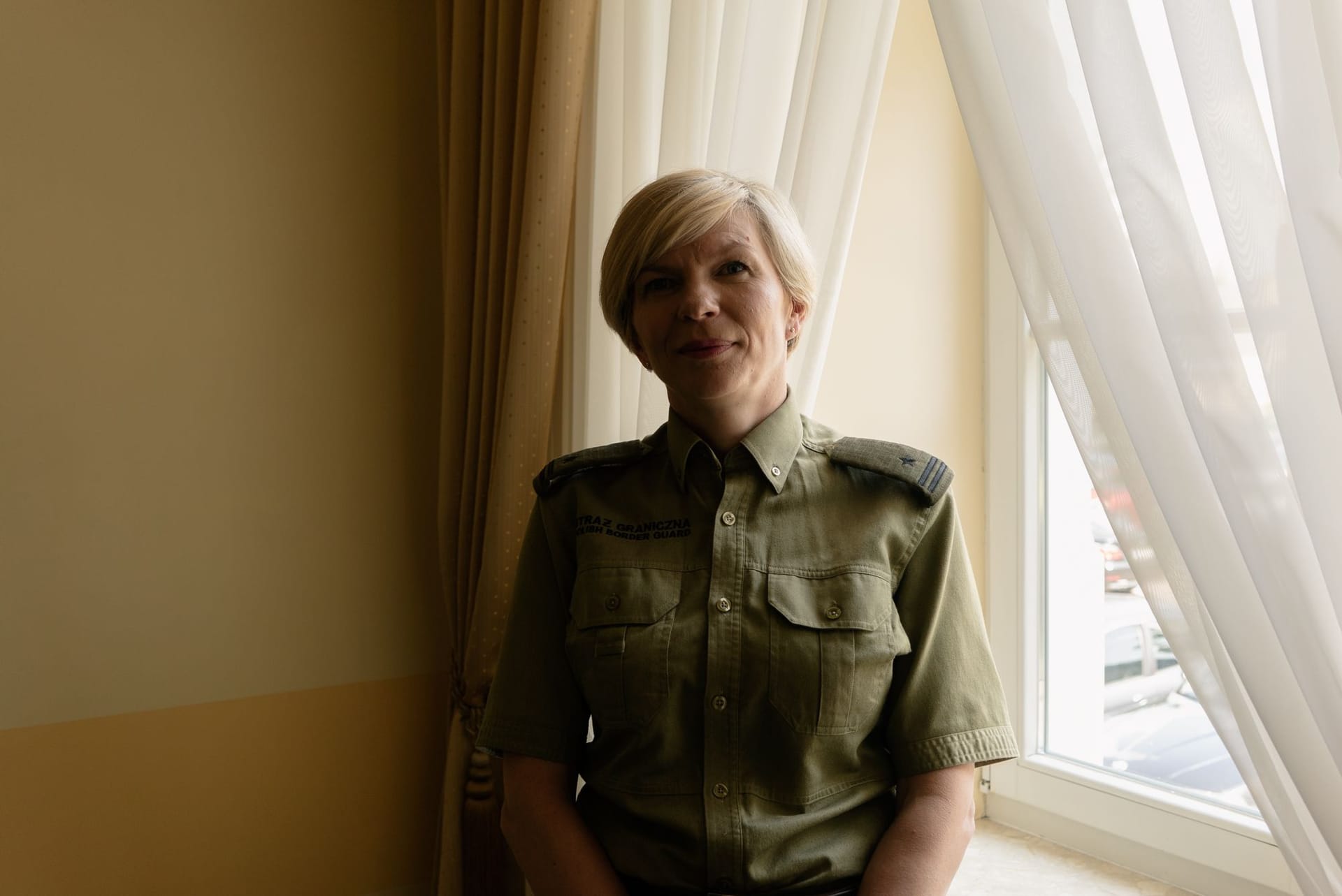 Generalmajorin Katarzyna Zdanowicz: Früher patrouillierte sie selbst an der Grenze.