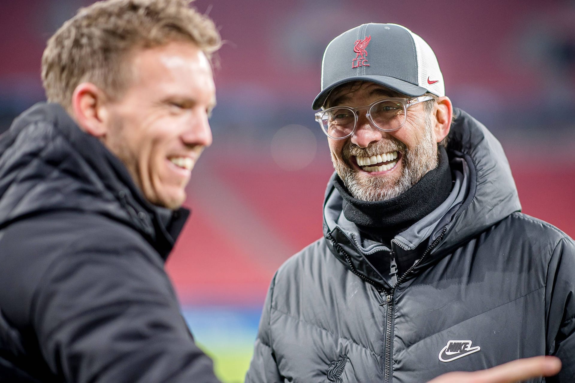 Julian Nagelsmann und Jürgen Klopp (r.): Beide waren als Chefcoach in der Vergangenheit erfolgreich.