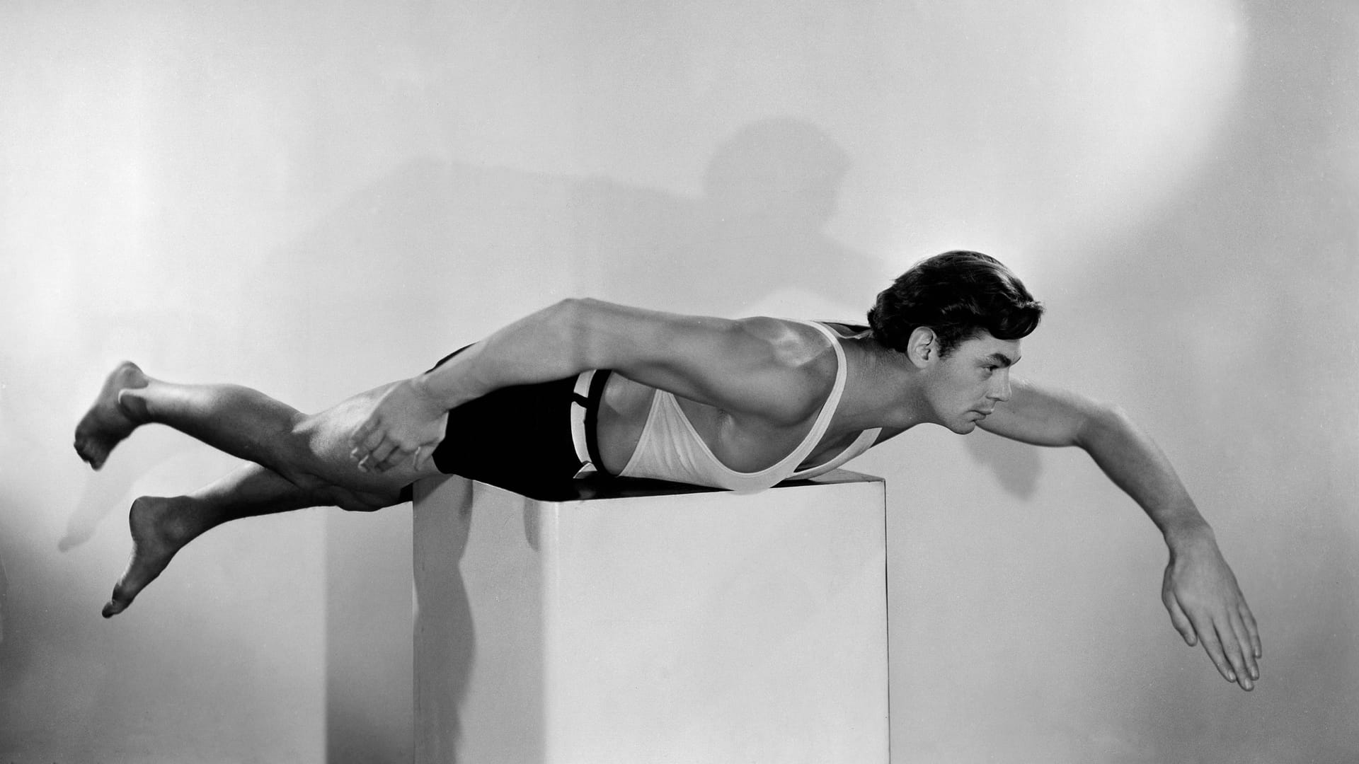 1932: Weltberühmter Trockenschwimmer