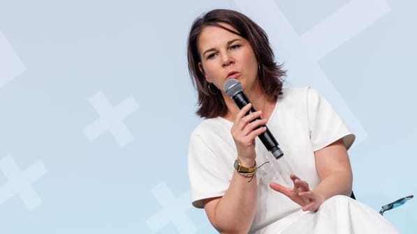 Außenministerin Annalena Baerbock spricht beim 38. Deutschen Evangelischen Kirchentag: Am Mittwoch soll Deutschlands Nationale Sicherheitsstrategie vorgestellt werden. Außenministerin Annalena Baerbock spricht beim 38. Deutschen Evangelischen Kirchentag: Am Mittwoch soll Deutschlands Nationale Sicherheitsstrategie vorgestellt werden.