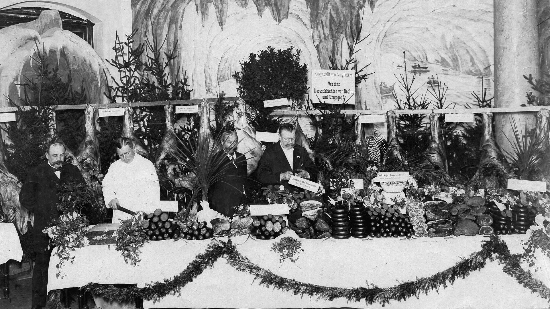 1903: Bankett der "Pferdefresser"