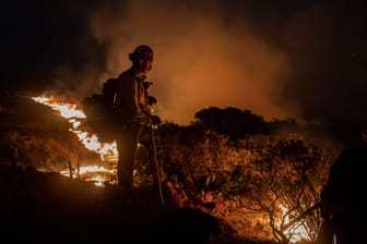 Ein Waldbrand in Kalifornien: Weltweit steigt die Zahl der Brände. In Deutschland ist 2023 bereits mehr Fläche verbrannt als sonst in einem ganzen Jahr.