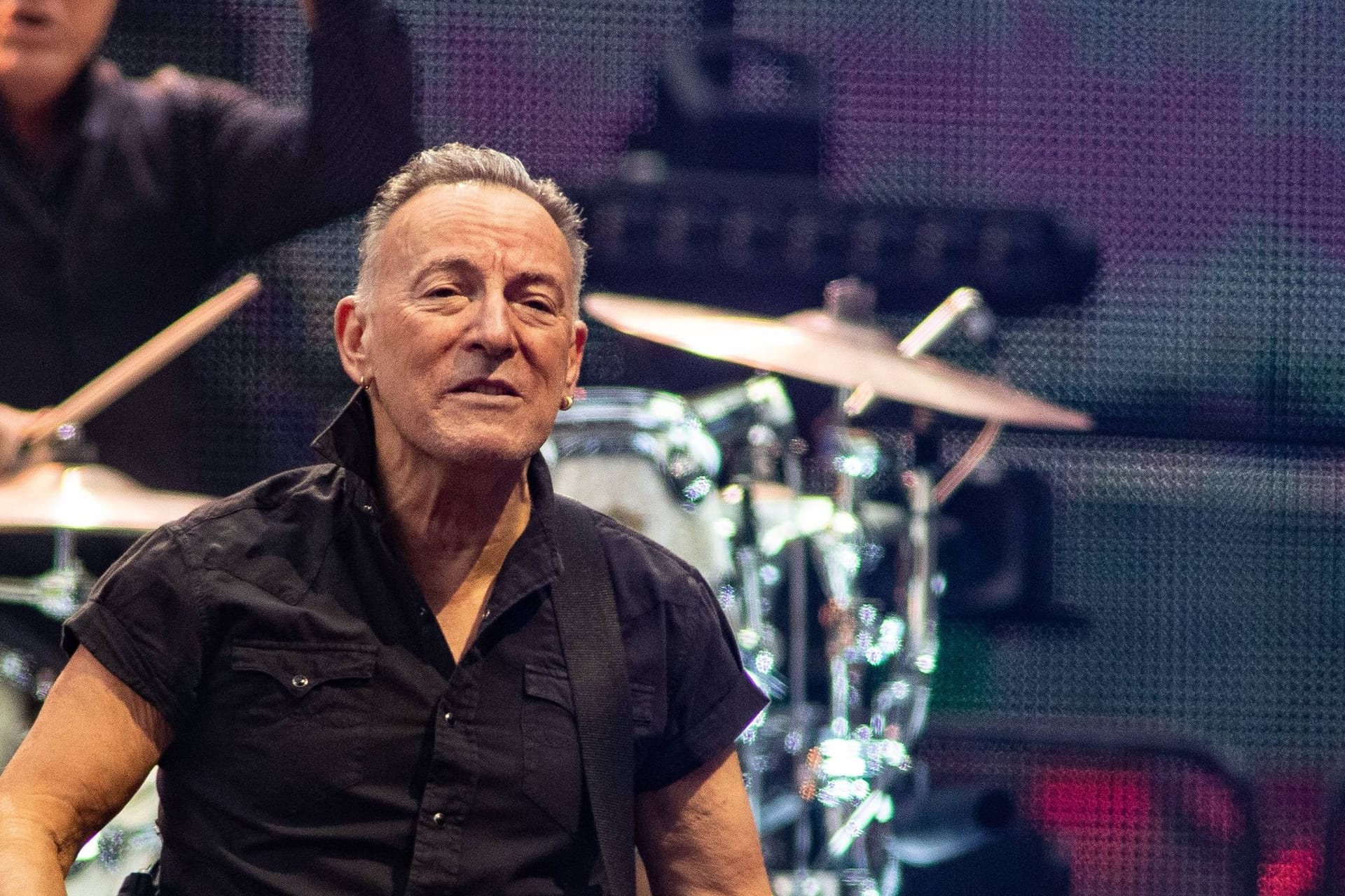 Bruce Springsteen: Der Musiker verletzte sich auf der Bühne.