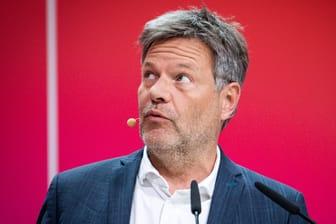 Robert Habeck: Die Grünen rutschen in den Umfragen ab.