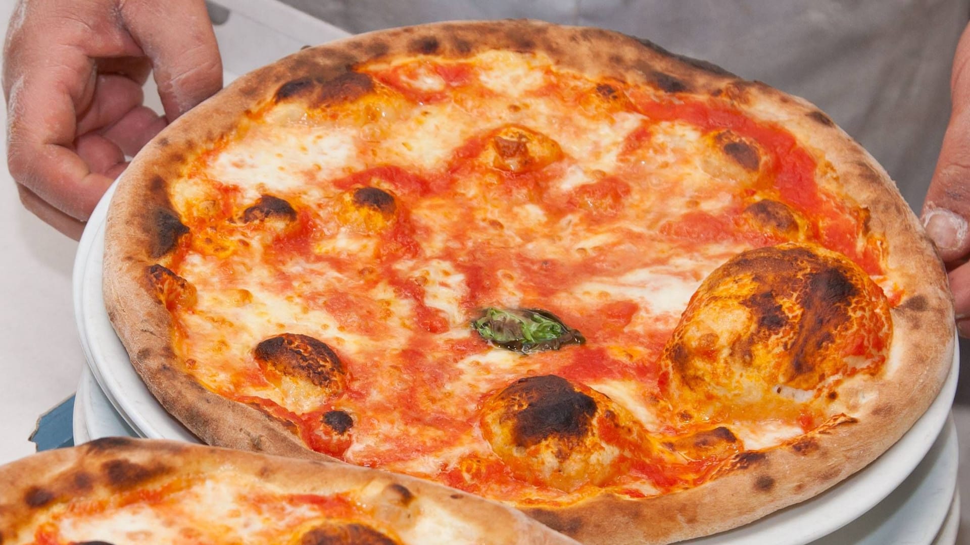 Pizza Margherita: Sie erfreut sich bei den Berlinern großer Beliebtheit.