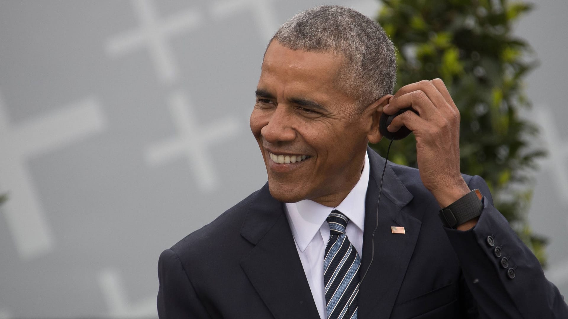 Barack Obama (Archivbild): Der Ex-US-Präsident war für einen Kurztrip in Berlin. Barack Obama (Archivbild): Der Ex-US-Präsident war für einen Kurztrip in Berlin.