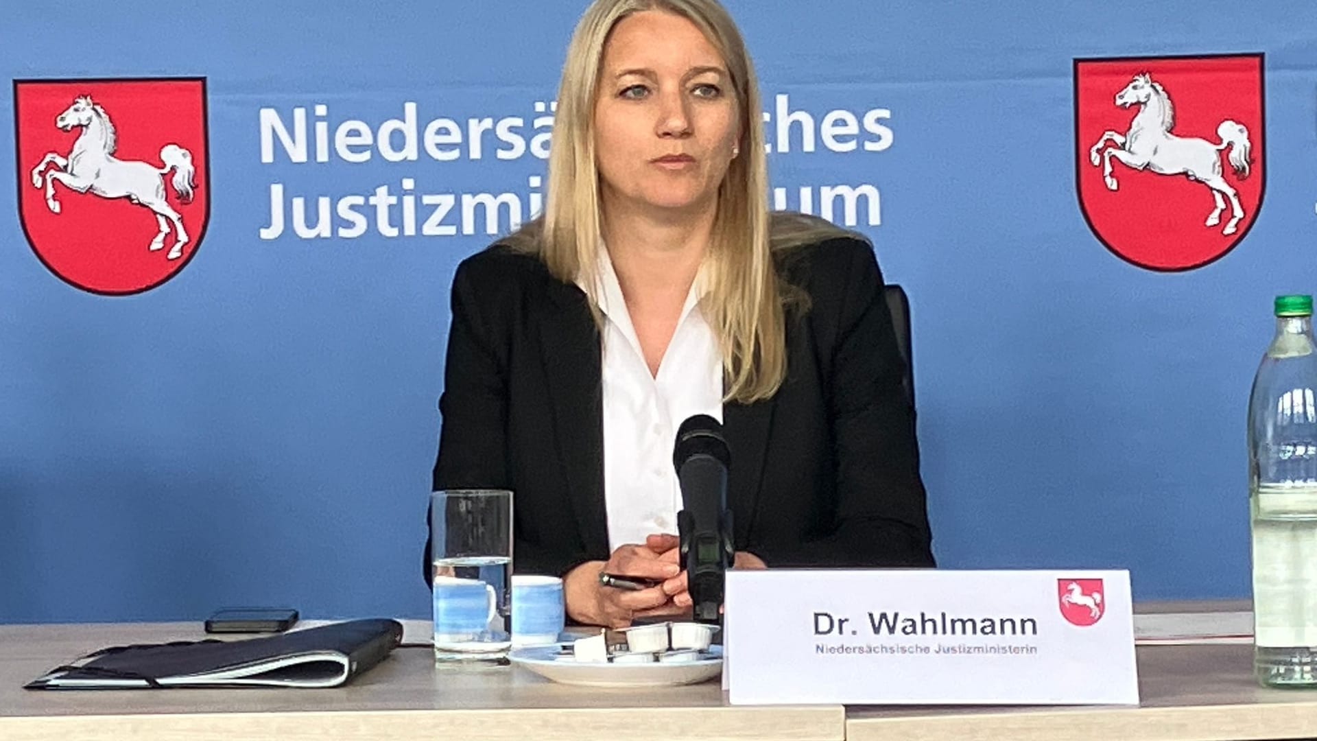 Justizministerin Kathrin Wahlmann