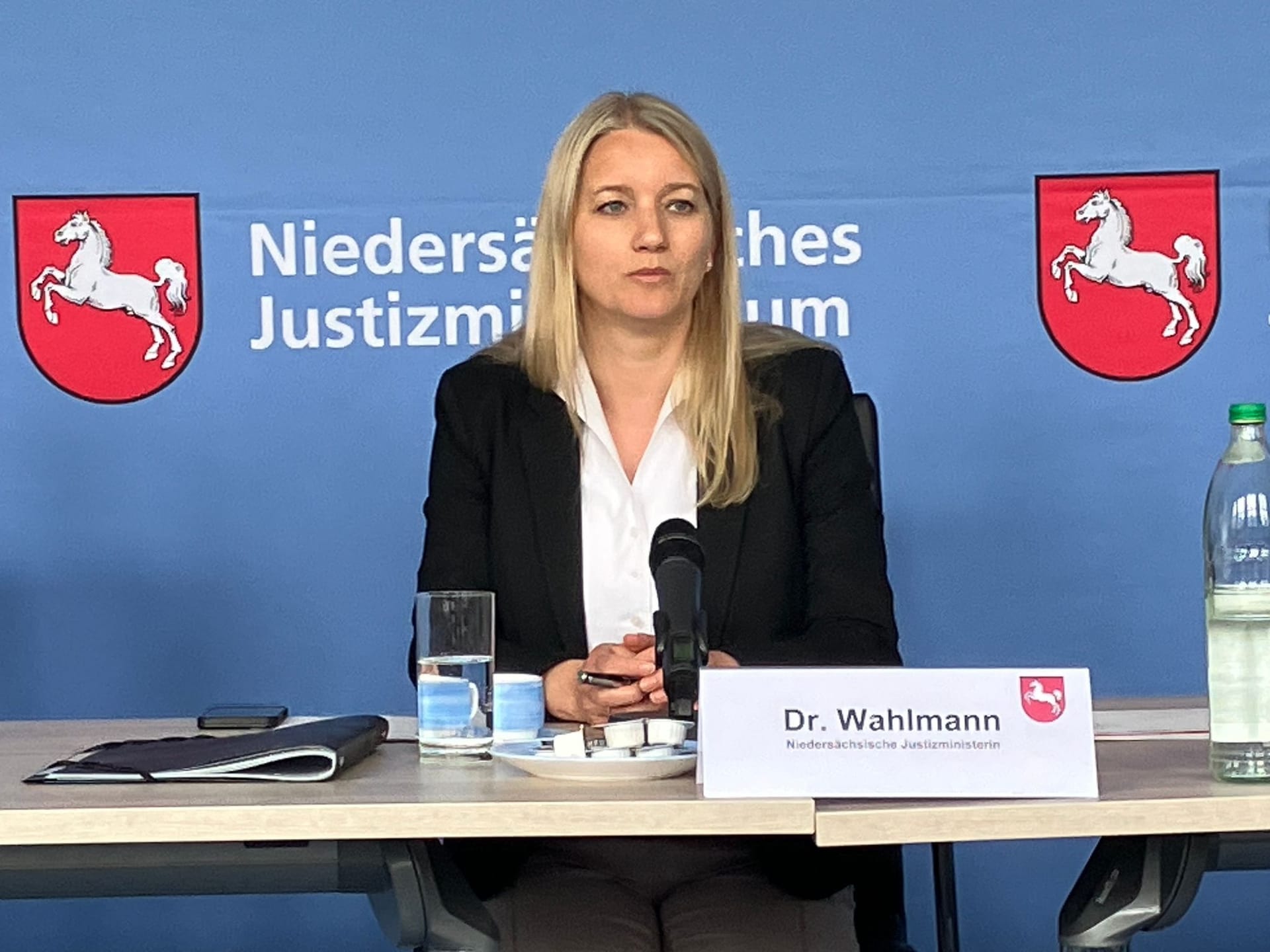 Justizministerin Kathrin Wahlmann