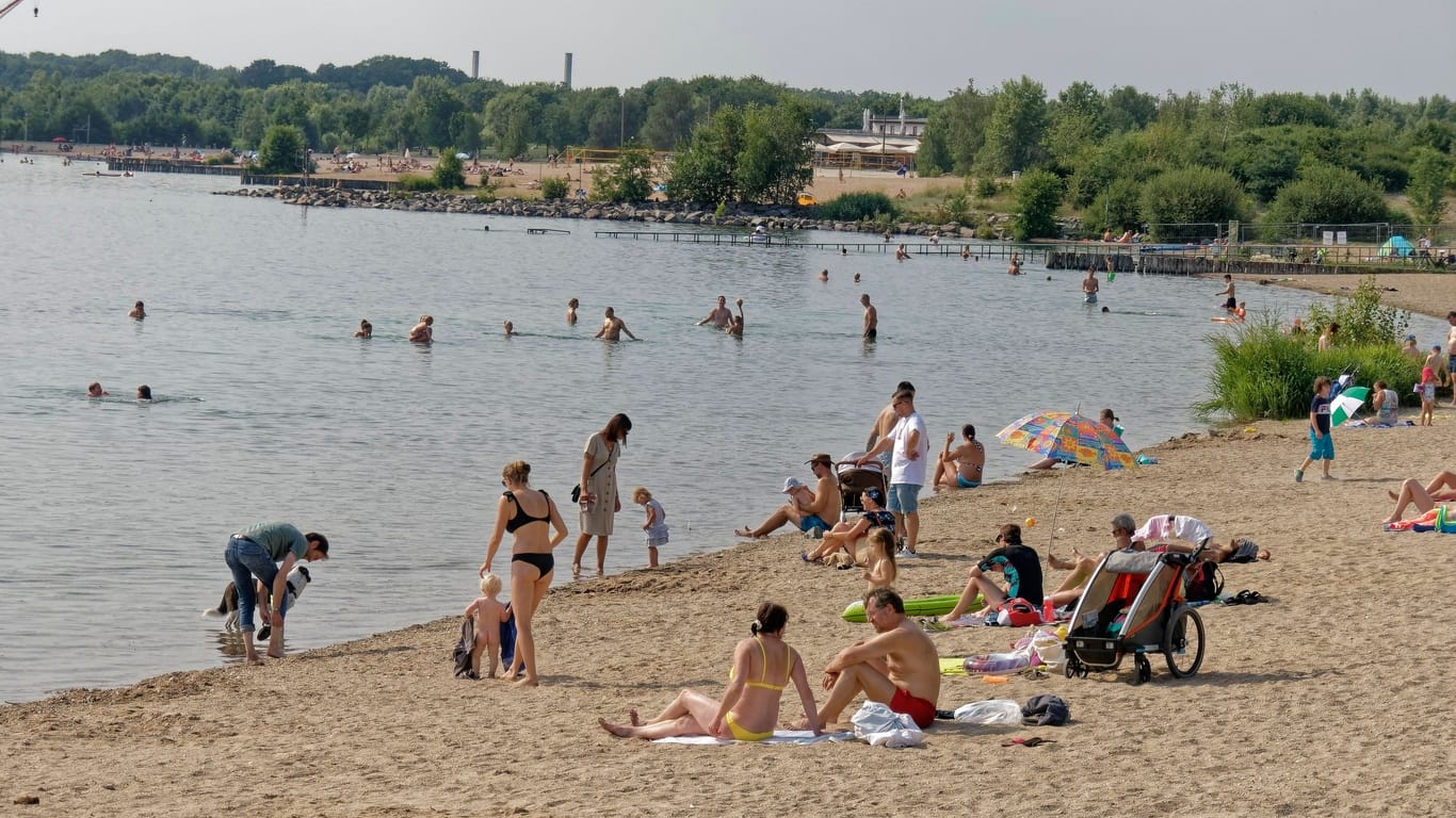 Cospudener See bei Leipzig