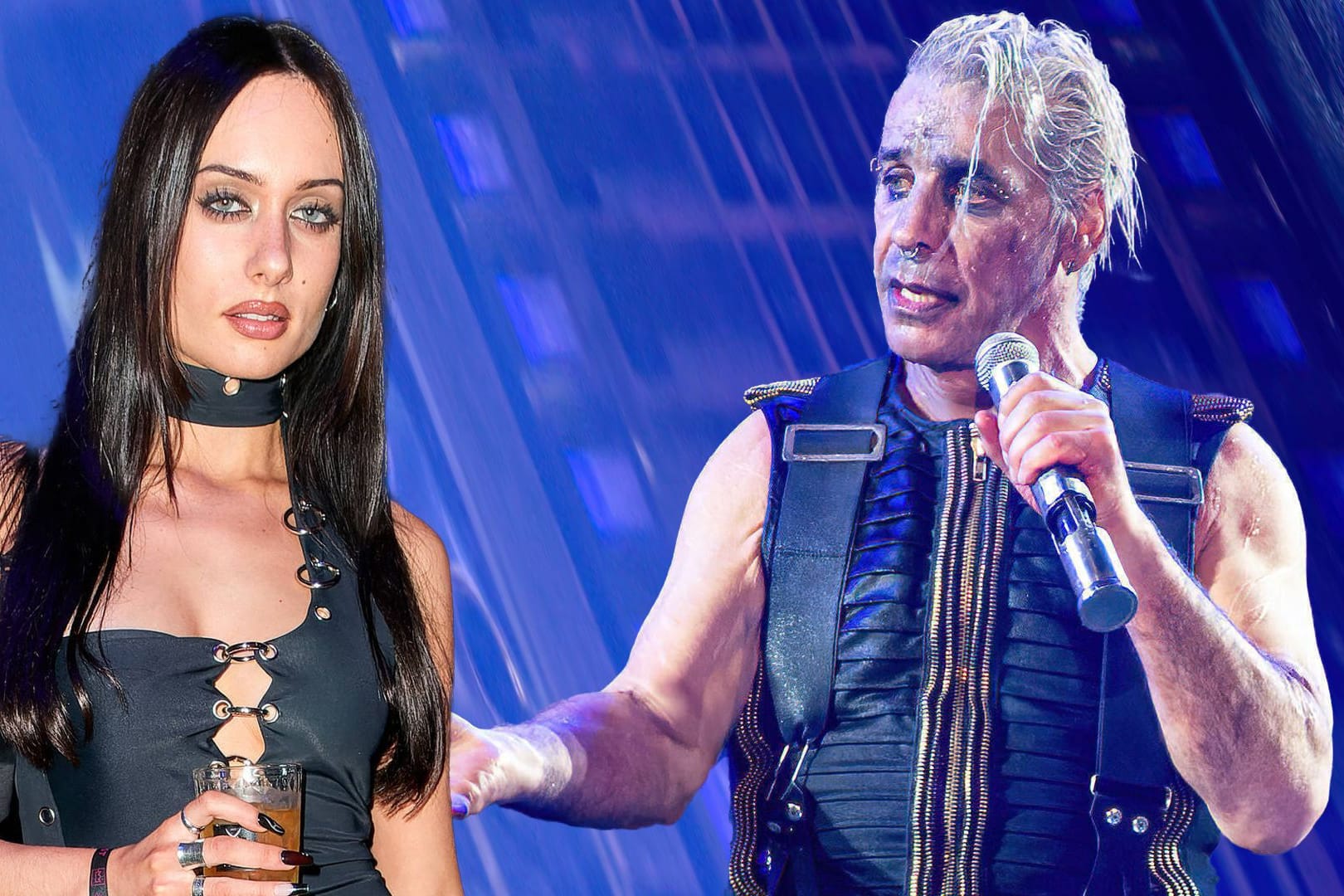 Kayla Shyx und Till Lindemann: Die 21-Jährige und der 60 Jahre alte Rockstar stehen sich in der Debatte um Übergriffigkeiten gegenüber.