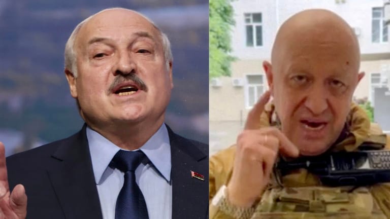 Russland Worüber Lukaschenko Und Prigoschin Telefonierten 