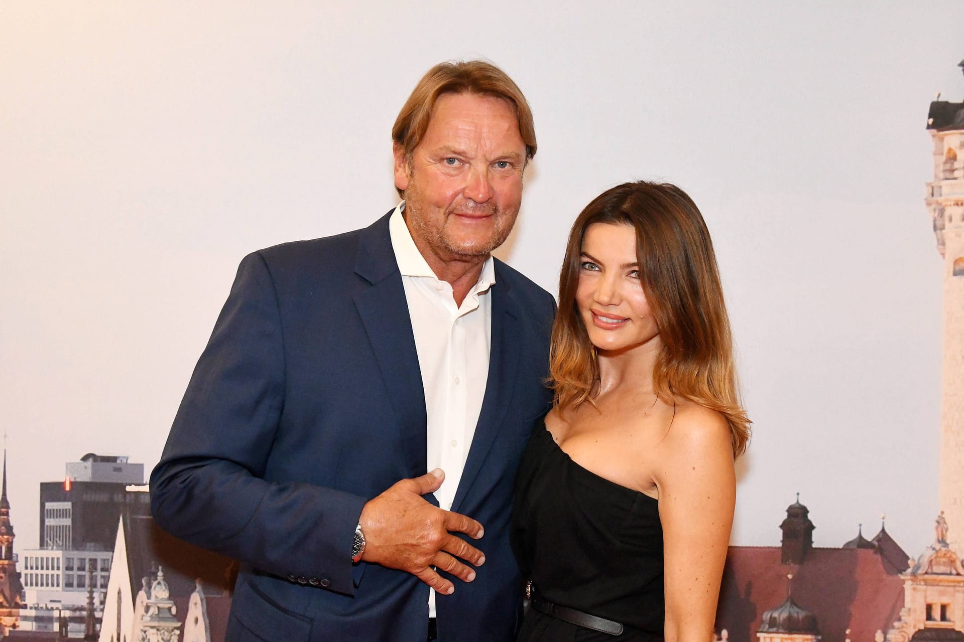Peter Althof mit seiner Frau Sandra: Sie sind die Eltern von Helena Althof.