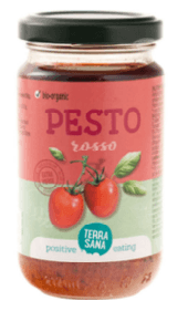 Pesto Rosso: Das Produkt von Terrasana könnte Glasscherben enthalten.