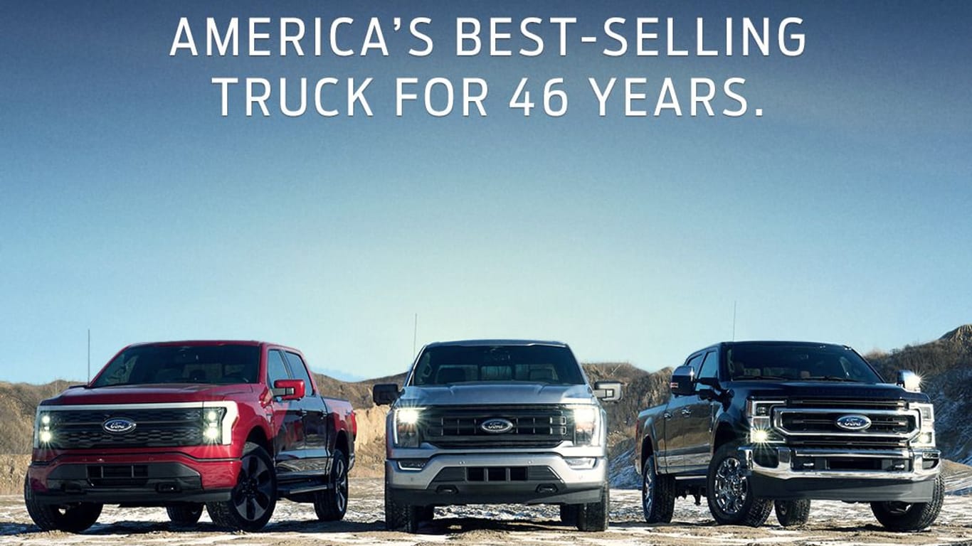 Sichere Bank: Kein anderes Auto verkauft sich in den USA so gut wie die Ford F-Serie.