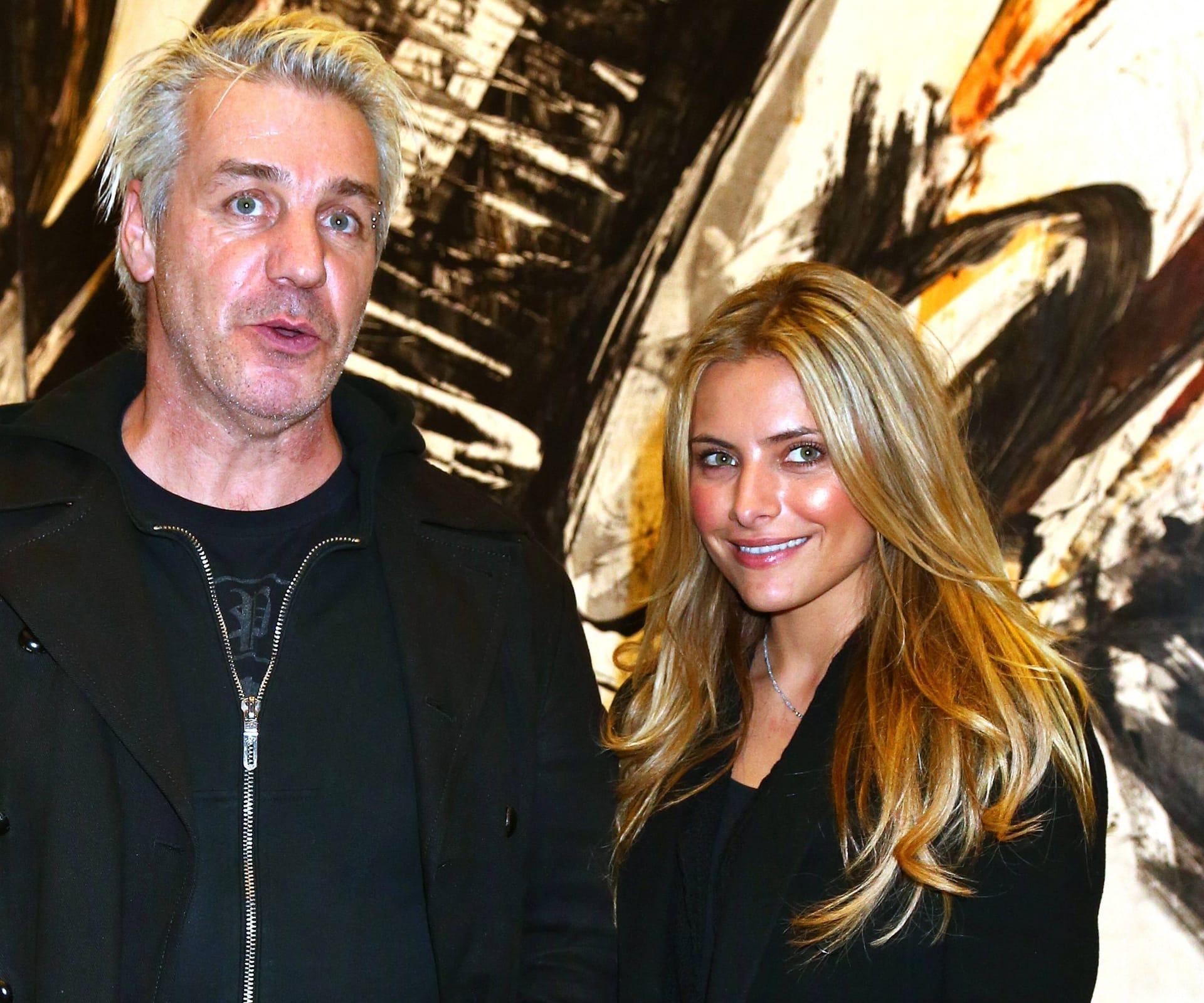 Till Lindemann und Sophia Thomalla: 2013 trug sie die Haare blond.