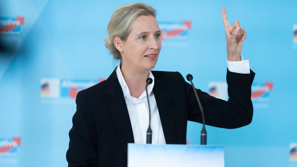 AfD Auf Allzeit-Umfragehoch: Platz 2 – SPD Nur Dritter