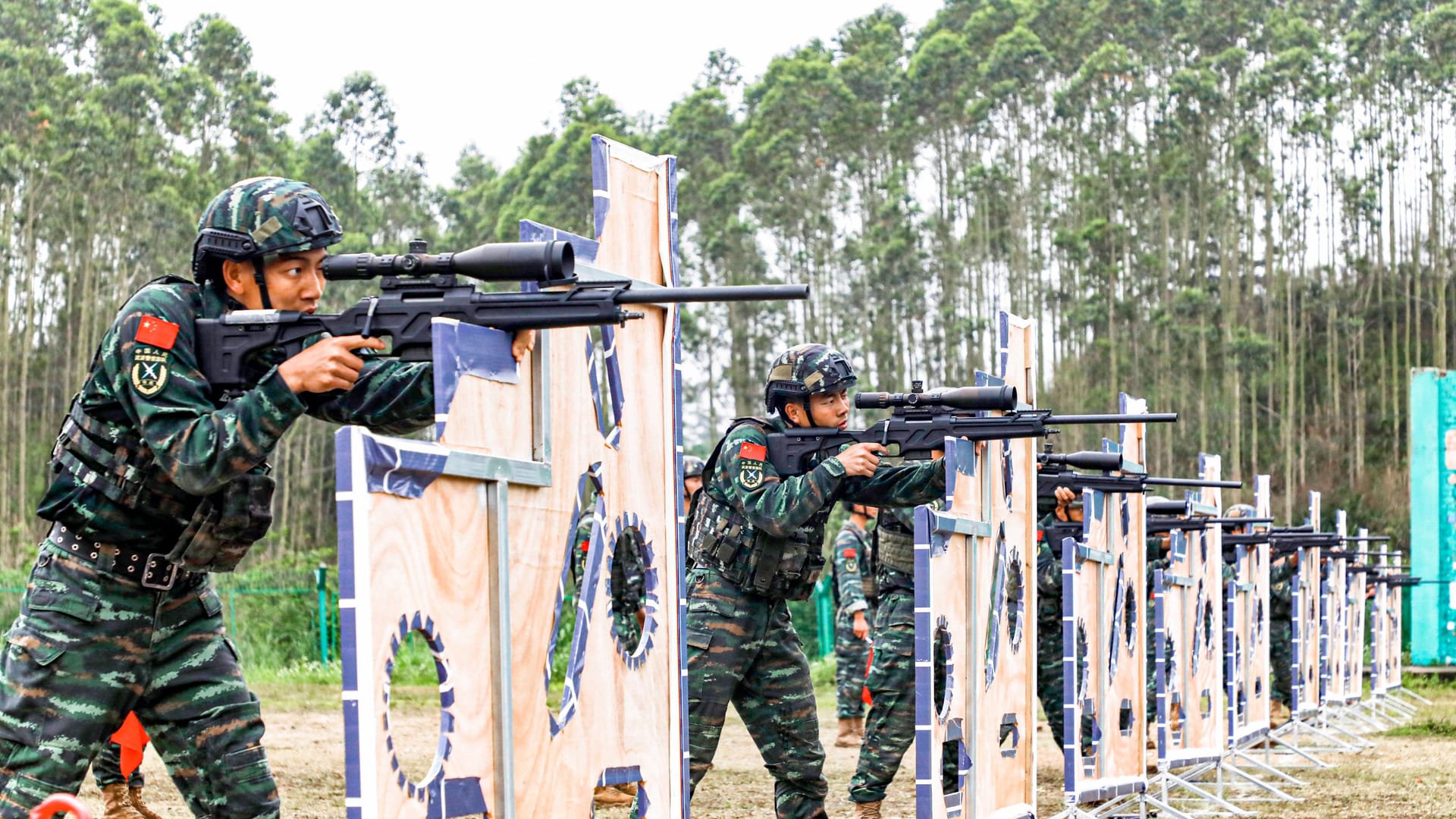 Furcht vor der militärischen Stärke Chinas: Immer mehr Staaten im Indopazifik schließen sich gegen China zusammen.