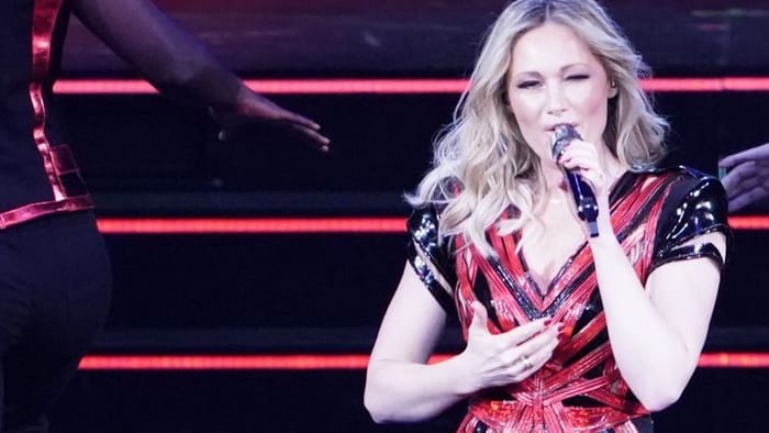 Helene Fischer: Die Sängerin verletzte sich bei ihrem Konzert.