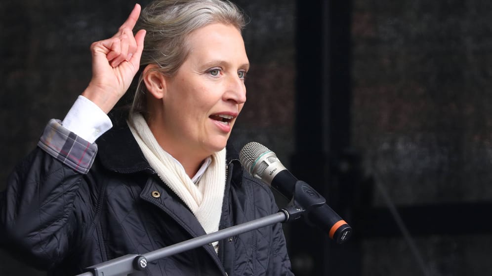 Grund zur Freude bei Alice Weidel von der AfD: Die Partei verzeichnet derzeit 18 Prozent in Umfragen zur Bundestagswahl.
