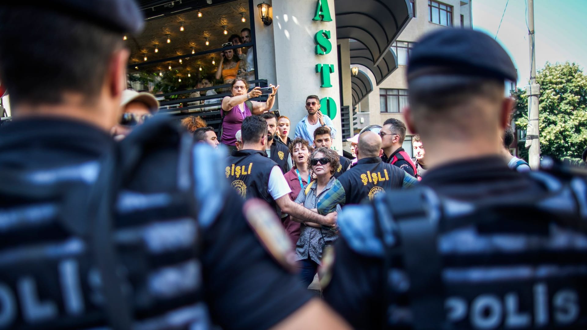 Polizei in Istanbul: Zahlreiche Demonstrierende wurden festgenommen.