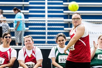 Special-Olympics-Athleten bei einem Wettbewerb in den USA (Symbolbild): Bei den Wettbewerben gibt es einige Besonderheiten zu beachten.