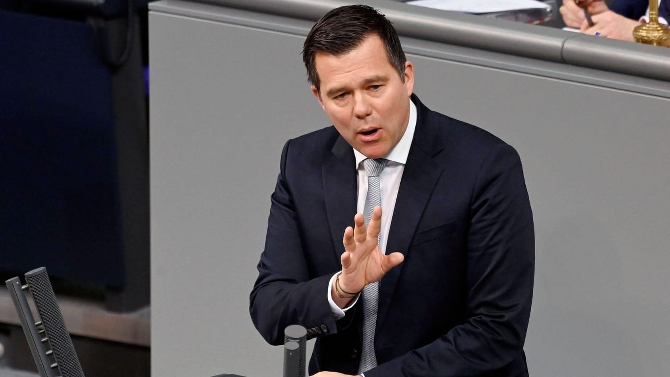Gero Hocker im Bundestag: Die FDP sagt Stopp.