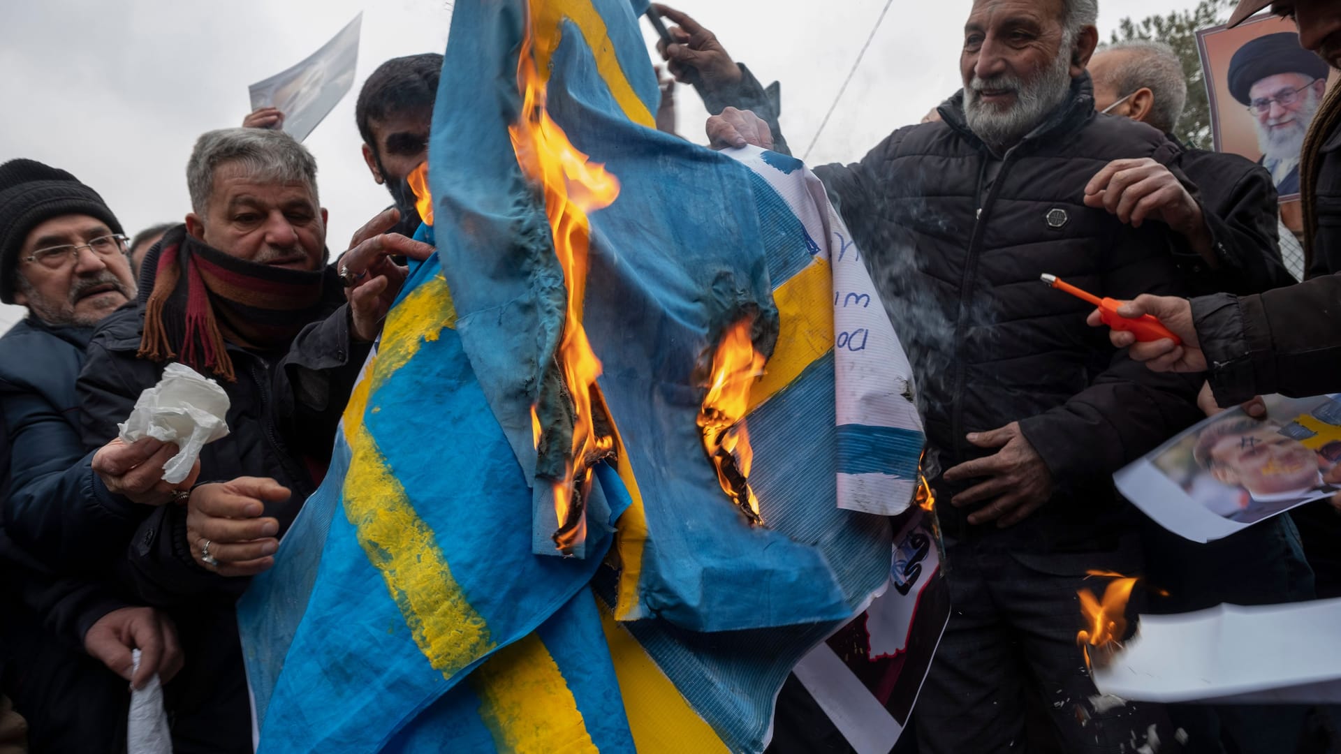 Proteste gegen Koranverbrennungen in Schweden: Die letzten beantragten Koranverbrennungen hatte die schwedische Polizei verboten.