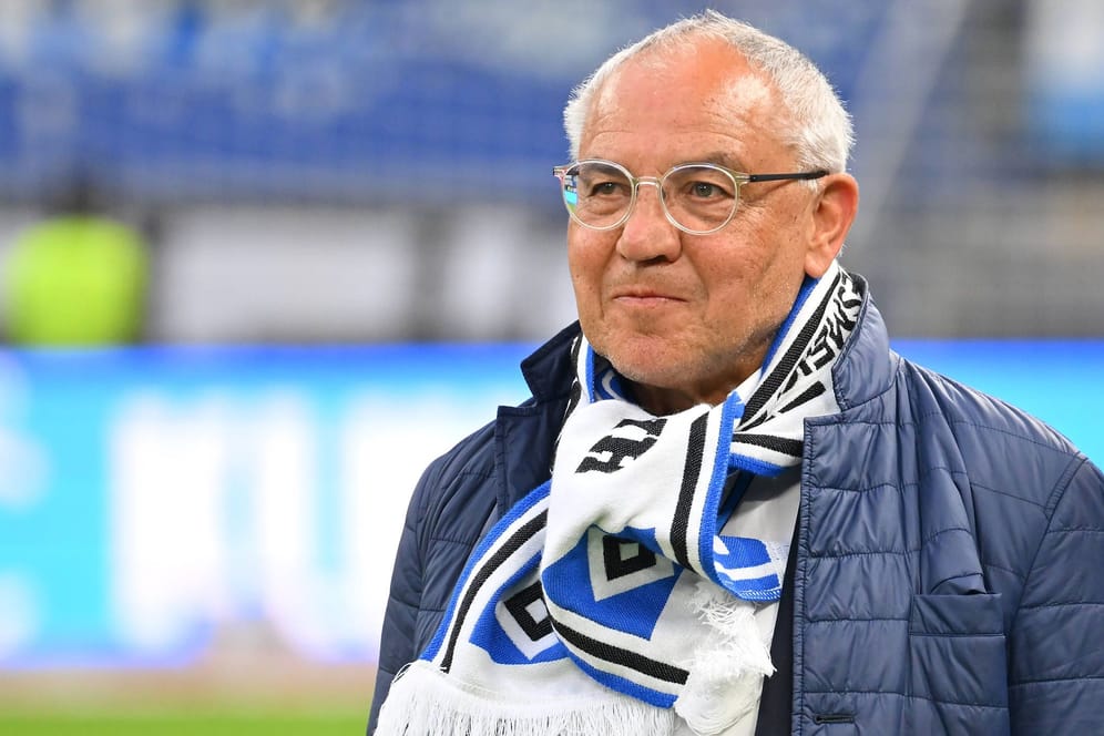 Felix Magath: Der Fußballtrainer ist auch heute noch emotional eng mit seinem HSV verbunden.