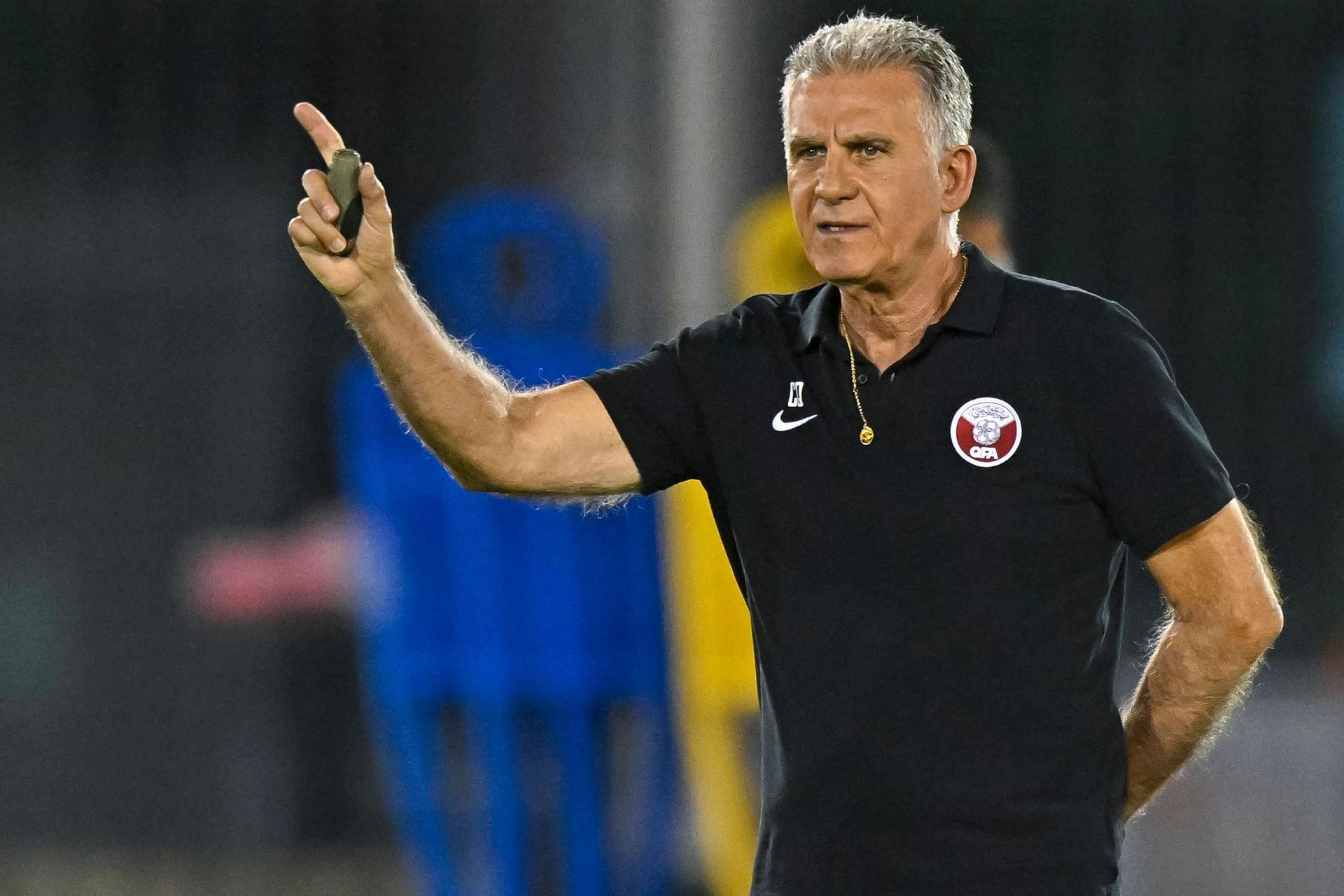 Carlos Queiroz: Der Nationaltrainer Katars hatte wenig Verständnis für die Entscheidung der Neuseeländer.
