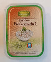 Thüringer Fleischsalat: Das Produkt wird wegen Listerien zurückgerufen.